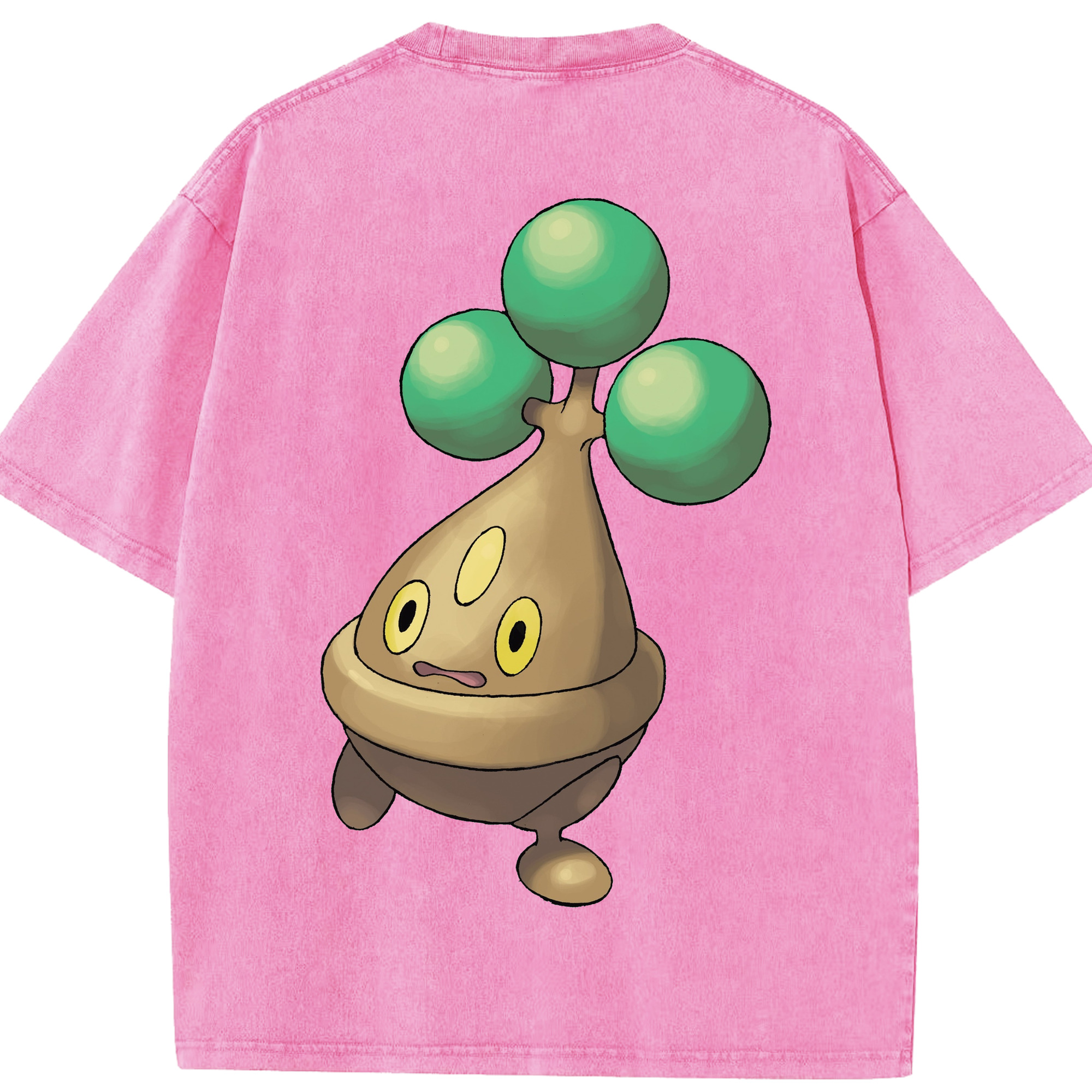 （画像用） ポケットモンスター Pokémon 綿100% ヴィンテージ風 半袖Tシャツ（背面プリント）